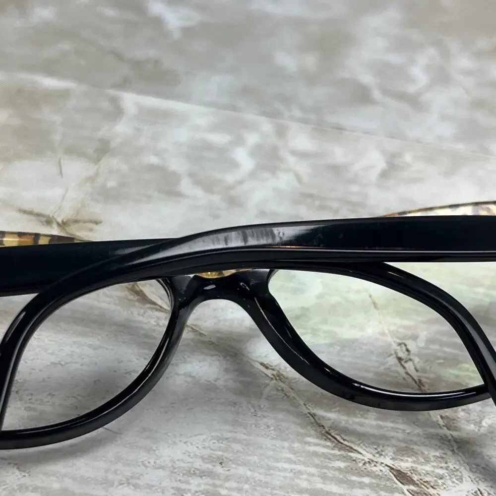 Jean Lafont Paris Saveur 100 Blk/Leopard Eyeglasses FRAMES ONLY 53-15-138